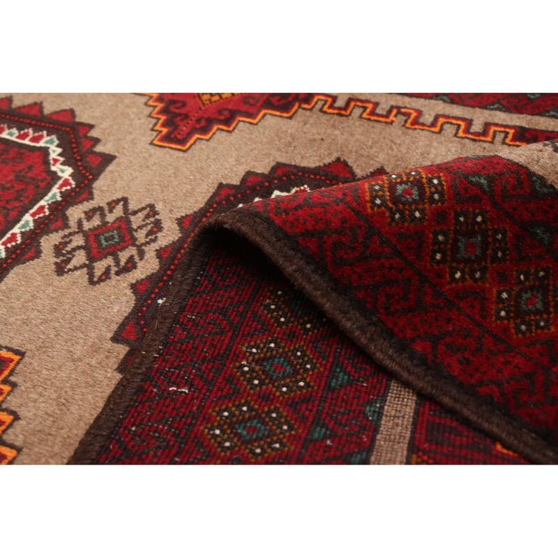 ECARPETGALLERY Hand-knotted Teimani Tan Wool Rug - 3'3 x 5'6