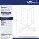 preview thumbnail 2 of 59, DreamLine Prime 36 in. x 36 in. x 74 3/4 in. Sliding Shower Enclosure and Shower Base Kit - 36" x 36" - 36" x 36"