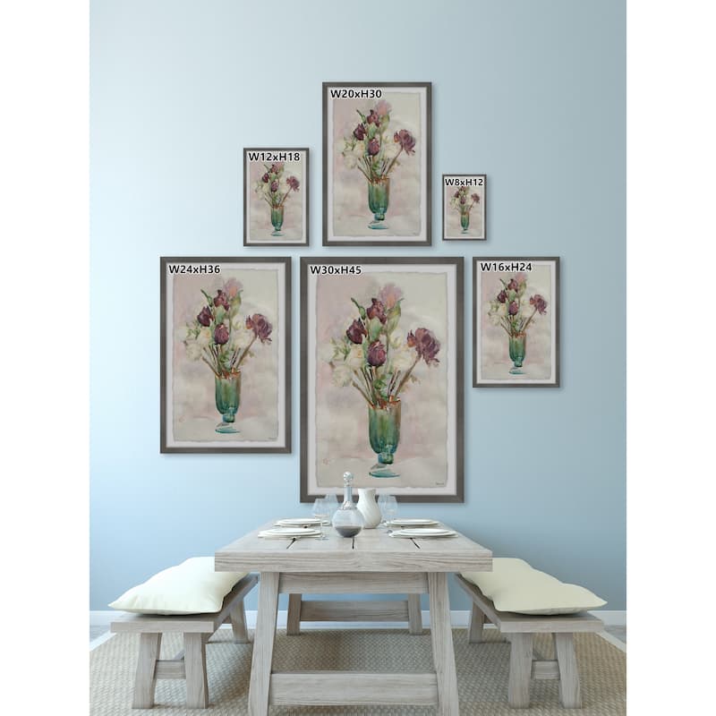 From the Garden Framed Print