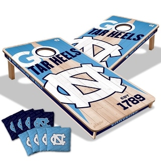 North Carolina Tar Heels NCAA 2x4 Cornhole Board Set