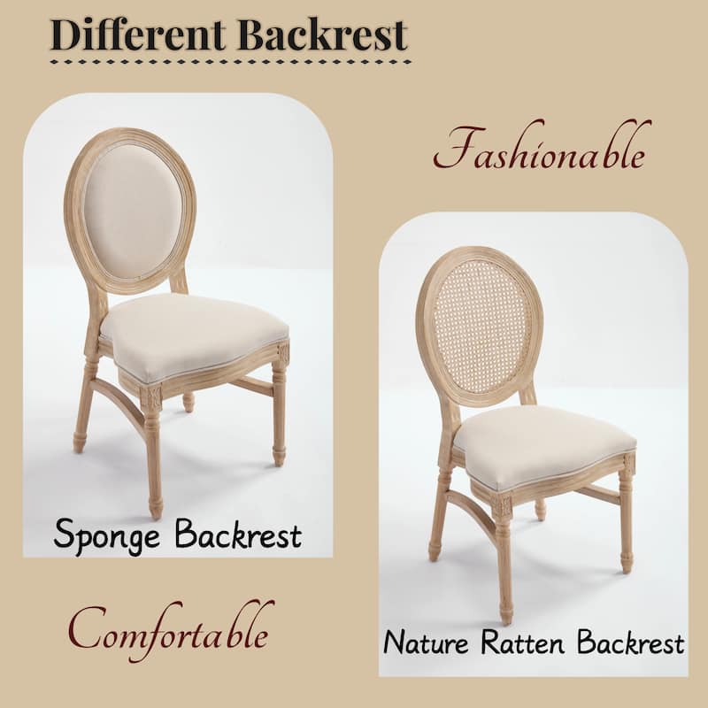 Upholstery Dining Chairs Set of 2