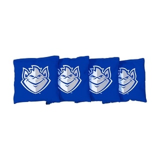 Saint Louis University Billikens Blue Cornhole Bags
