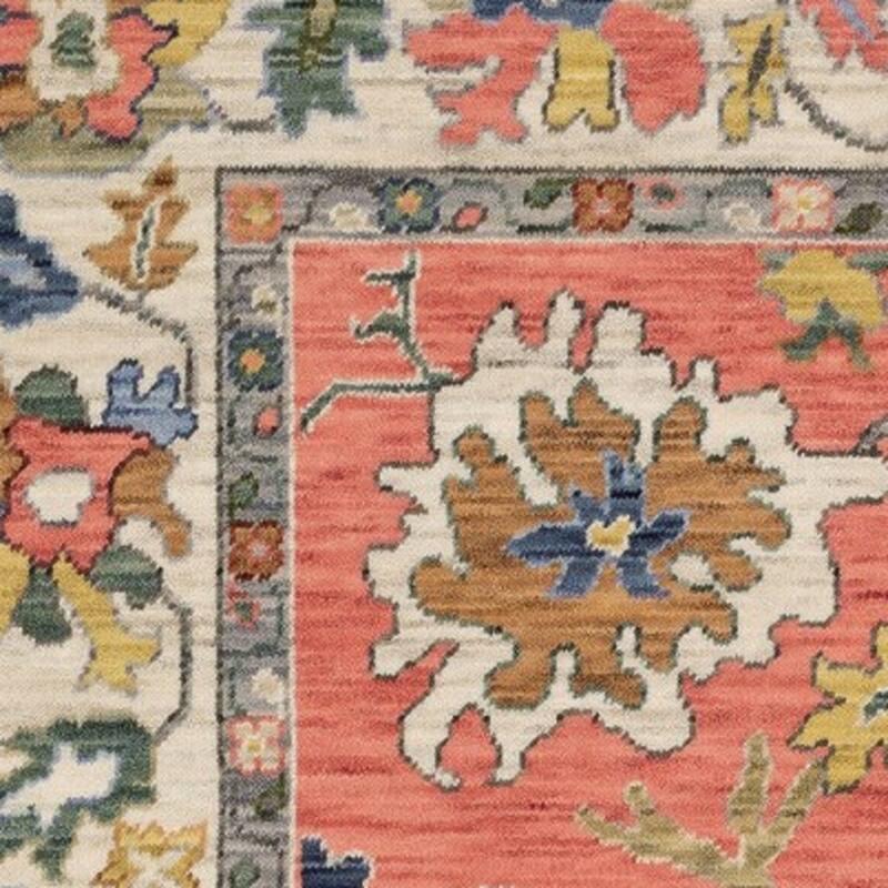 HomeRoots Oriental Traditional Rectangle Area Rug