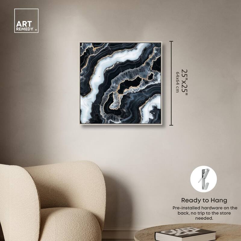 Aureate Ash Canvas by Art Remedy