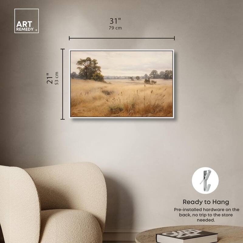Cogon Grass Breeze II Canvas by Art Remedy