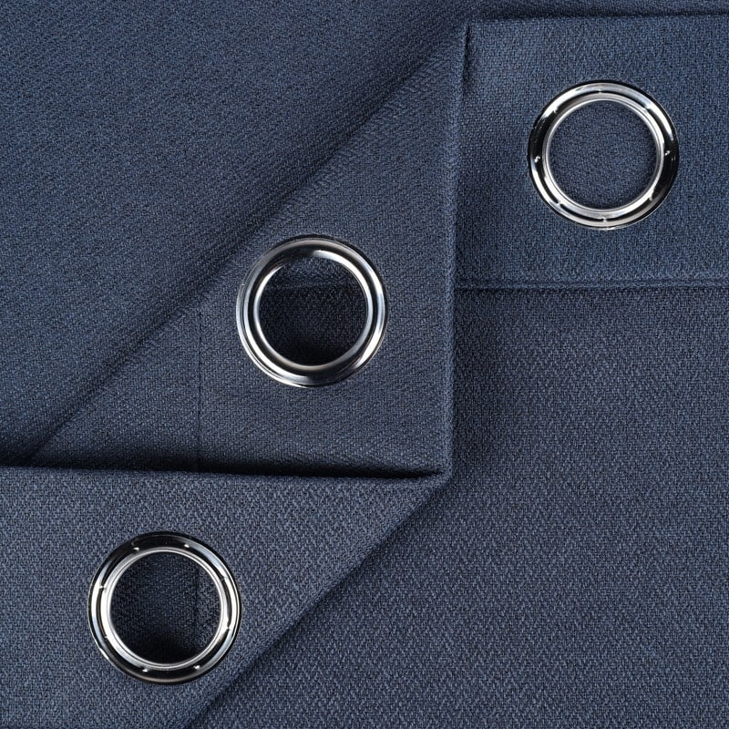 Superior Nyan 100% Blackout Grommet Curtains, Set of 2 Panels