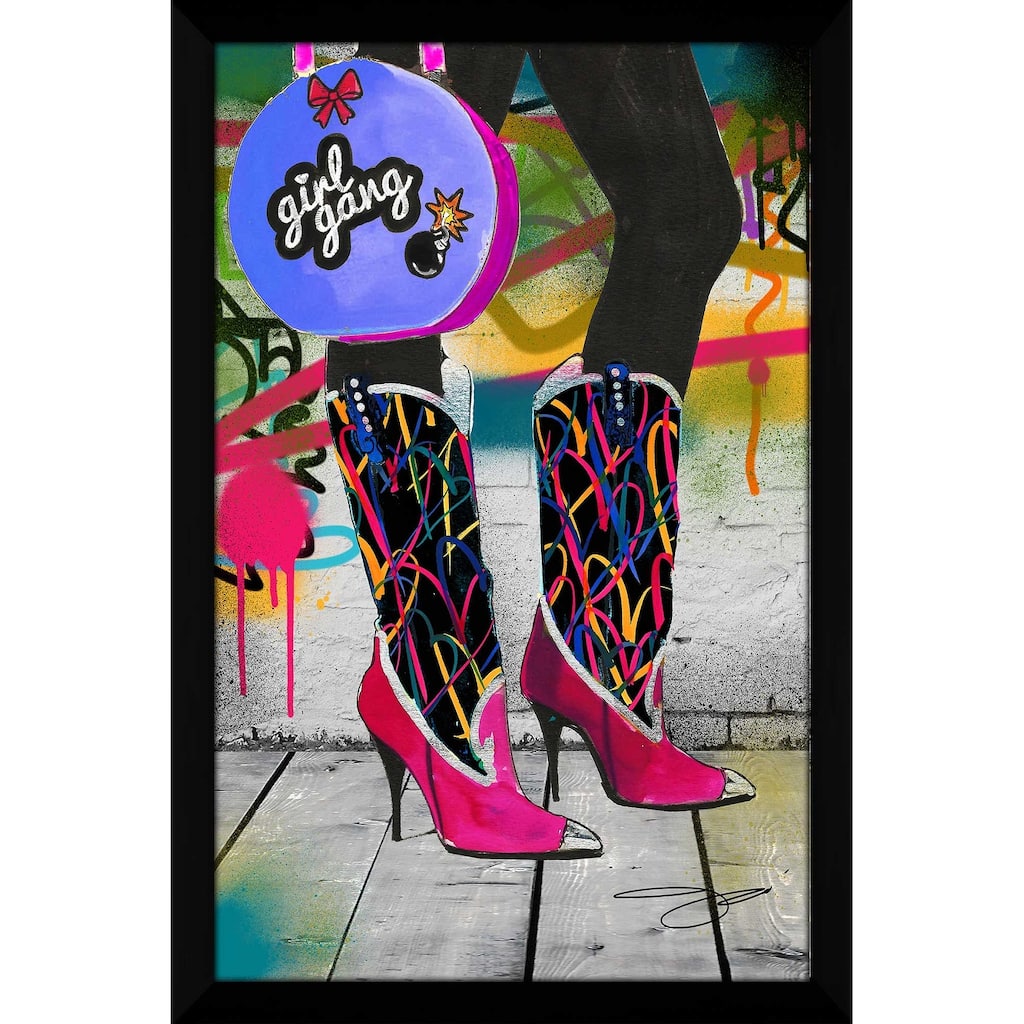 "Girl Gang" by Jodi Print on Acrylic