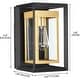 preview thumbnail 9 of 7, 2PK-1 Light Outdoor Wall Lighting Fixtures