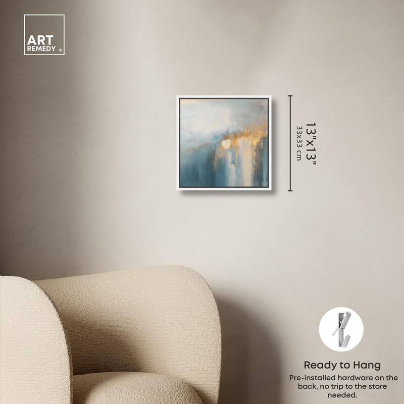 Golden Tears II Canvas by Art Remedy