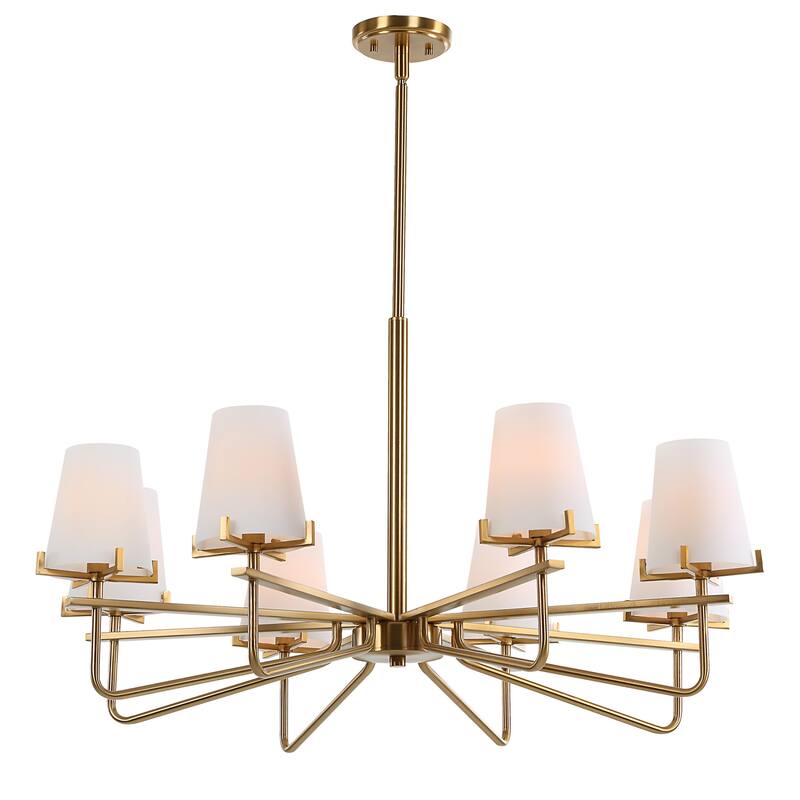 Uttermost 21382 Lassen 8 Light 36" Wide Chandelier