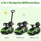 preview thumbnail 15 of 16, Gymax 3-in-1 Licensed Lamborghini Ride on Push Car Stroller Sliding