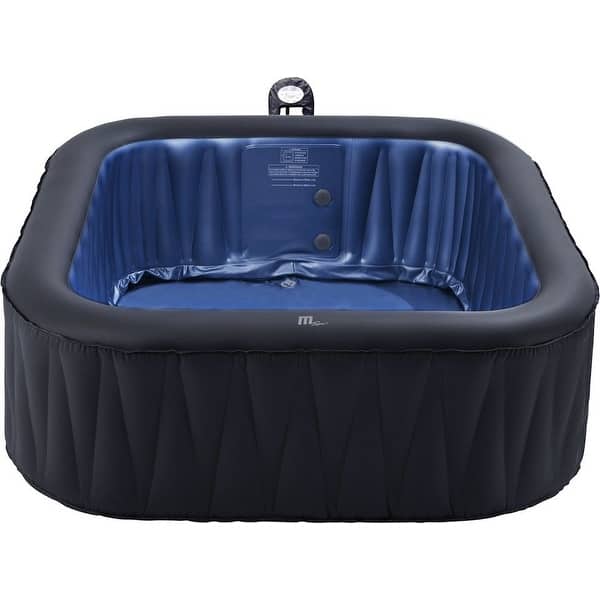 Shop Mspa Delight Tekapo Hot Tub 6 Person Inflatable Bubble Spa