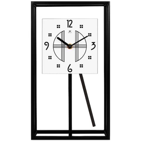 Pendulum Minimalist Tabletop Clock Rectangle