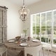preview thumbnail 2 of 10, The Gray Barn Farmhouse 3/4-Light Wood Chandelier Lantern Foyer Island Lights