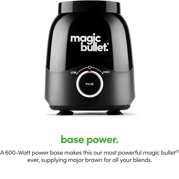 magic bullet Full Size 500-Watt Blender, Power Base - Bed Bath
