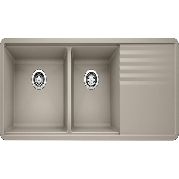 Double drainer kitchen best sale sink