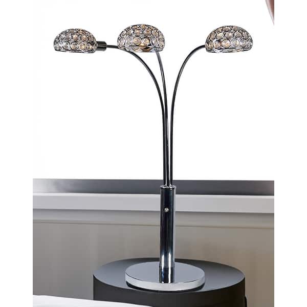 1pc Modern Design Classic Luxury Sleek Multi-head Table Lamp Half 