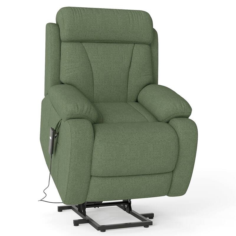 Power Lift Recliner for Elderly,Heavy Duty Lift Chair Recliners,Electric Recliner Chairs,Remote Control,Adjustable,Side Pocket