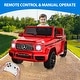 preview thumbnail 6 of 13, Kids Ride On Car, Licensed Mercedes-Benz G63 12V Electric Car