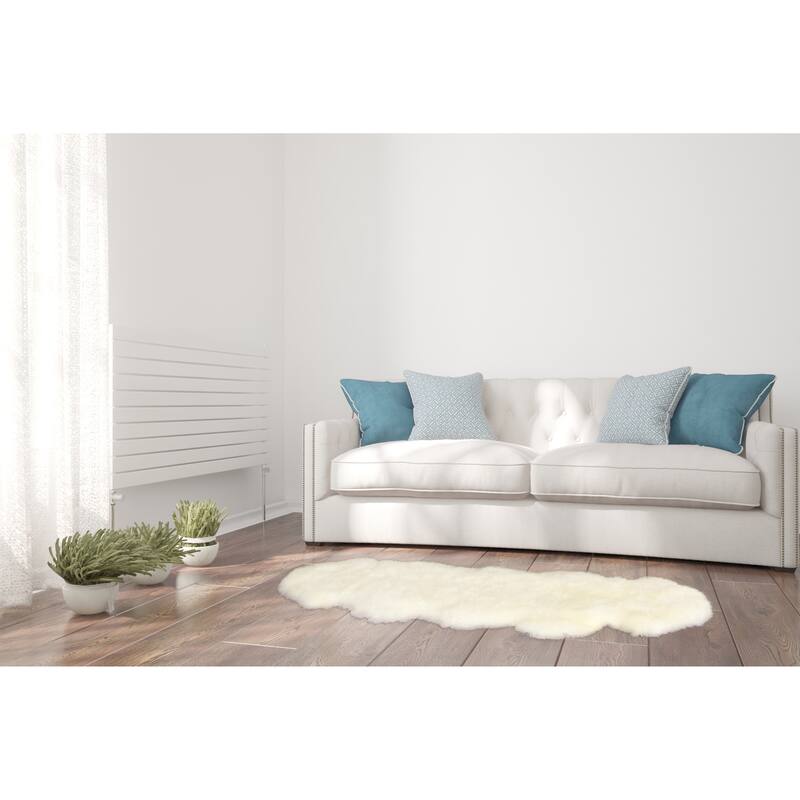 Natural Home Decor Milan Sheepskin Double Rug | 1-Piece