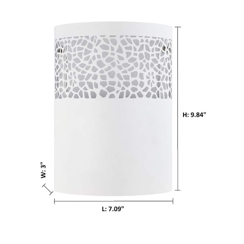 Eglo Carmelia 1-Light White Wall Light