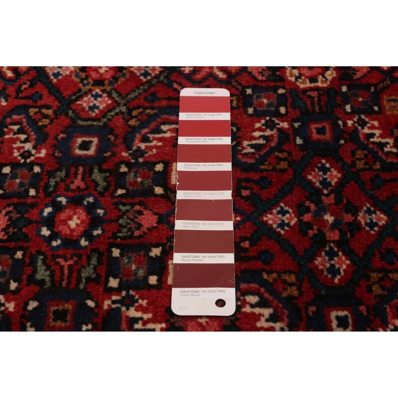 ECARPETGALLERY Hand-knotted Andelz Navy Wool Rug - 3'7 x 10'11