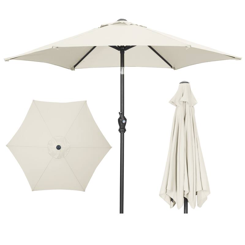 Ainfox Patio Umbrella Without Base for Garden Patio