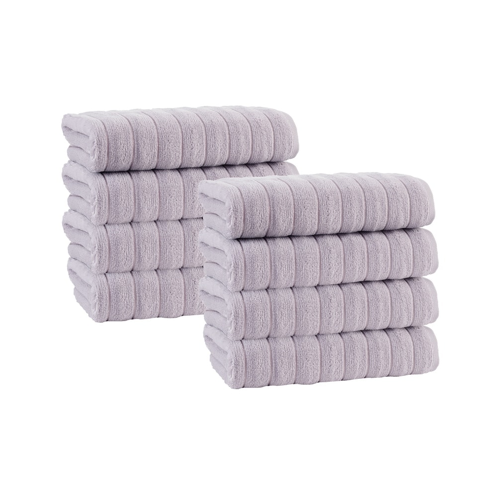 Vague Turkish Cotton 8 pcs Hand Towels - 16'x28' Hand towels