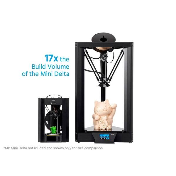 Shop Monoprice Mp Delta Pro 3d Printer Auto Level Wi Fi Silent