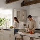 preview thumbnail 81 of 82, Karran Drop-In Quartz 33 in. 1-Hole Single Bowl Kitchen Sink Kit