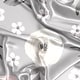 preview thumbnail 2 of 4, Sweet Jojo Designs Grey Watercolor Floral Girl Satin Fitted Crib Sheet Blush Pink Gray White Shabby Chic Rose Flower Farmhouse