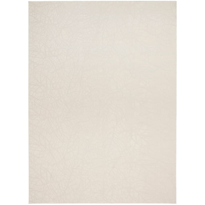 Nourison Desire Indoor only Beige Modern Abstract Area Rug - 9' x 12' - Beige - Rectangle