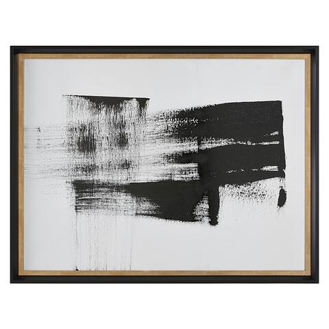 Uttermost Mystere Framed Contemporary Print - 32.75"W x 42.75"H x 2"D