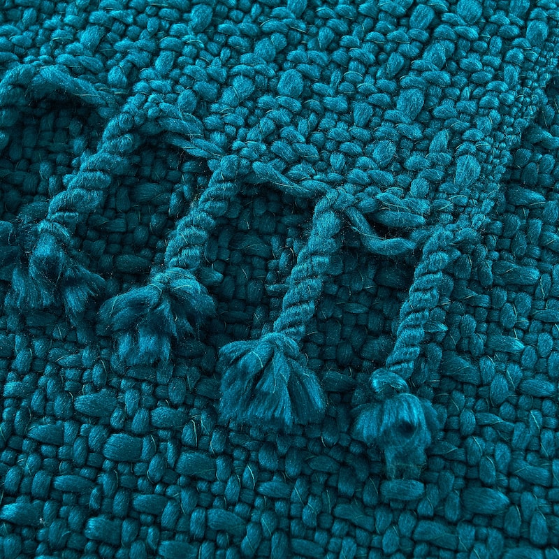Home Soft Things Basket Weave Throw Super Soft Warm Blanket