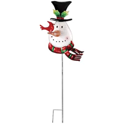 Snowman Stake 38"