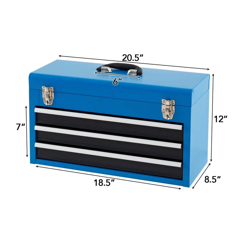 Costway Portable Tool Chest Box Storage Cabinet Garage Mechanic