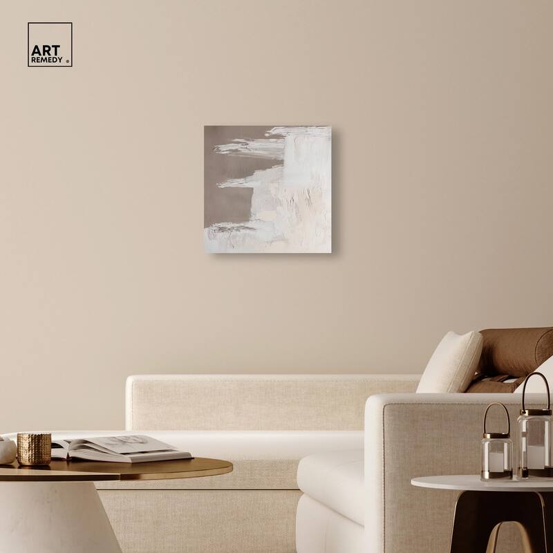 Art of Greige II Canvas by Art Remedy, Gallery Wrapped