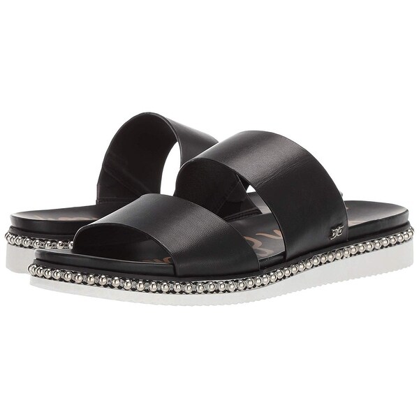 sam edelman asha leather slides