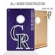 preview thumbnail 4 of 5, Colorado Rockies MLB Tailgate Cornhole Board Set