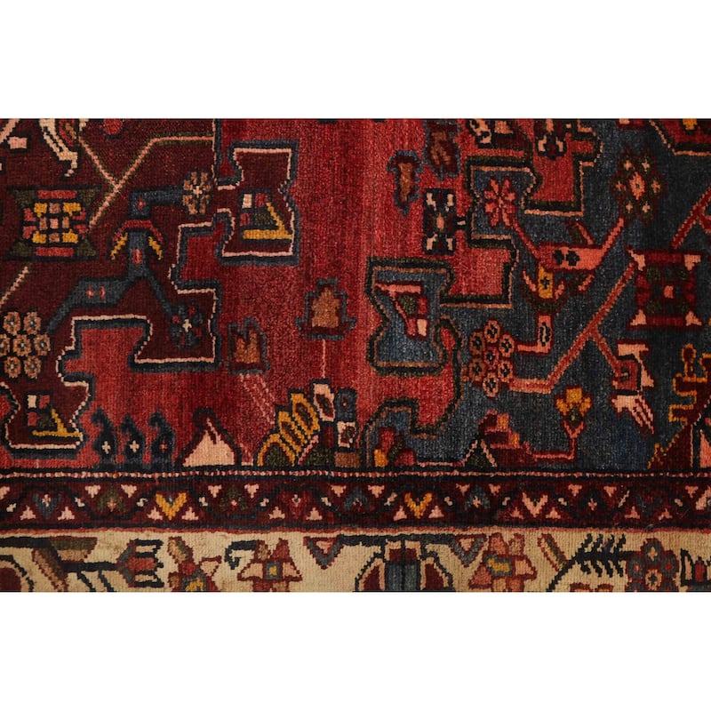 ECARPETGALLERY Hand-knotted Anadol Vintage Red Wool Rug - 4'3 x 6'4