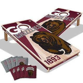 Montana Grizzlies NCAA 2x4 Cornhole Board Set