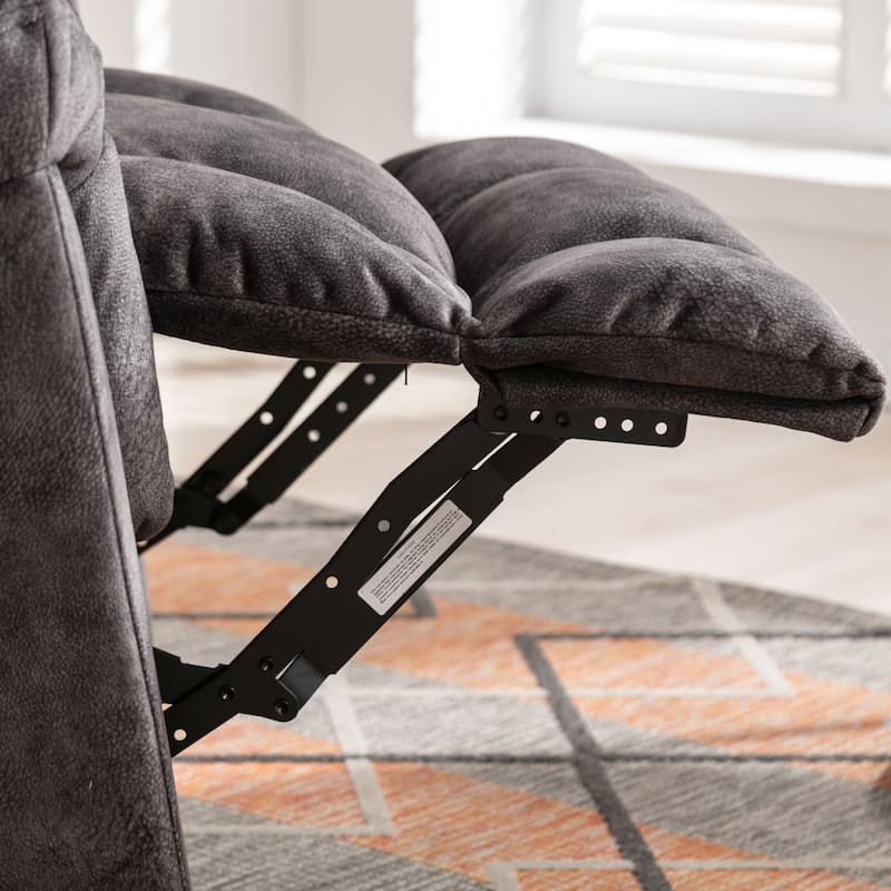 Ebello Oversize Swivel Manual Swivel Recliner