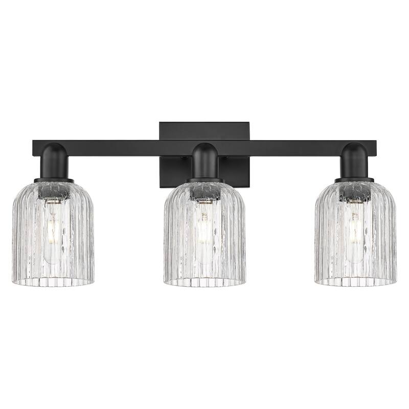 Innovations Lighting 716-3W-G559-5CL Bridal Veil 3 Light 24" Wide - Matte Black