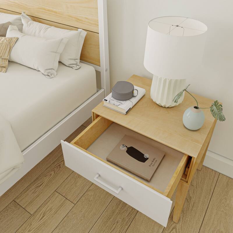 Plank and Beam 3 Piece King-Size Bedroom Set with 2 Nightstands