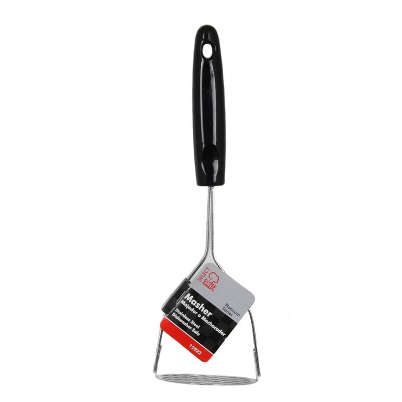 Chef Craft Stainless Steel Small Hole Hand Potato Masher