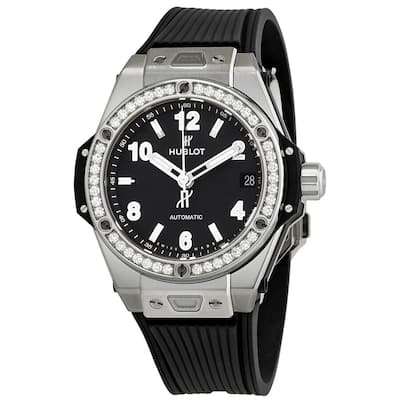 Hublot Big Bang Chronograph Automatic Diamond Men's Watch - Black