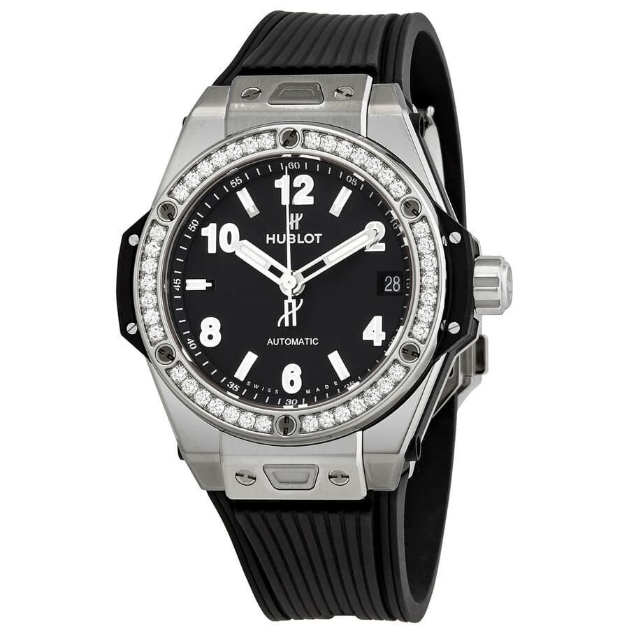 Hublot Big Bang Chronograph Automatic Diamond Men's Watch - Black