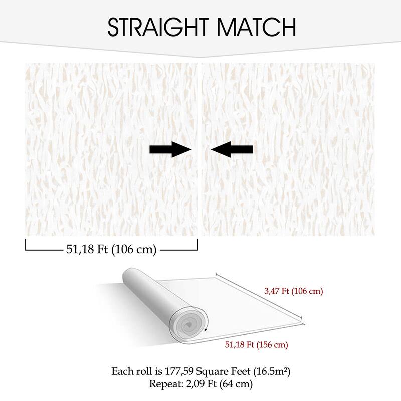 SUSSEXHOME Removable Wallpaper-Waterproof, Strippable, Light Resistance & Cleanable Wall Paper Roll-Wallpaper-Lava