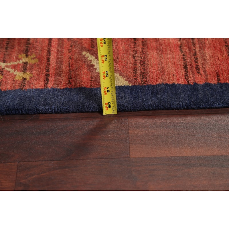 Vegetable Dye Nepalese Oriental Home Decor Area Rug Wool Hand-knotted - 6'2" x 9'1"