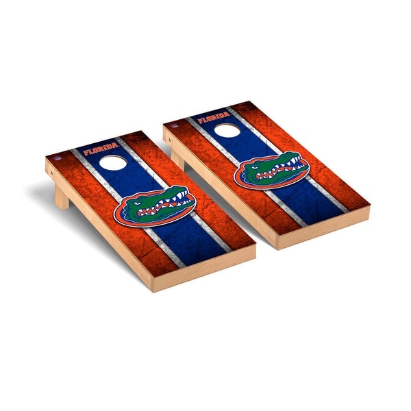 slide 2 of 5, Florida UF Gators Vintage Cornhole Board Set